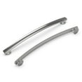 thumbnail image 1 of hickory hardware p2158-sn american diner collection pull 8-13/16 inch (224mm) hole center, center to center, satin nickel, 1 of 7