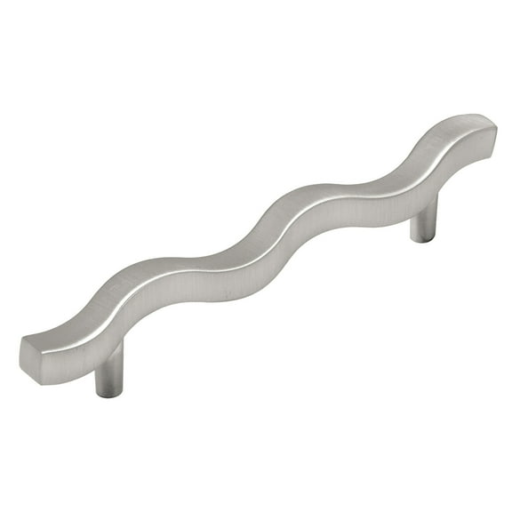 128mm CTC Euro-Contemporary Pull - Satin Nickel