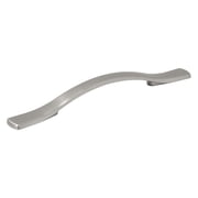 128mm CTC Euro-Contemporary Cabinet Pull - Satin Nickel