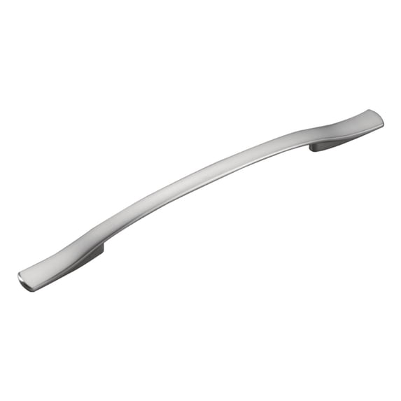 Hickory Hardware Euro-Contemporary Collection Appliance Pull, 8" C/C - Satin Nickel