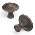thumbnail image 1 of Hickory Hardware Craftsman Collection Knob, 1-1/4" Dia. - Oil Rubbed Bronze Highlighted, 1 of 6