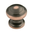 thumbnail image 1 of Hickory Hardware Zephyr Collection Knob, 1-1/4" Dia. - Oil Rubbed Bronze Highlighted, 1 of 7