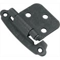thumbnail image 1 of Hickory Hardware P244-BI Black Iron Surface Self-Closing Flush Hinge 2-Pack, 1 of 1
