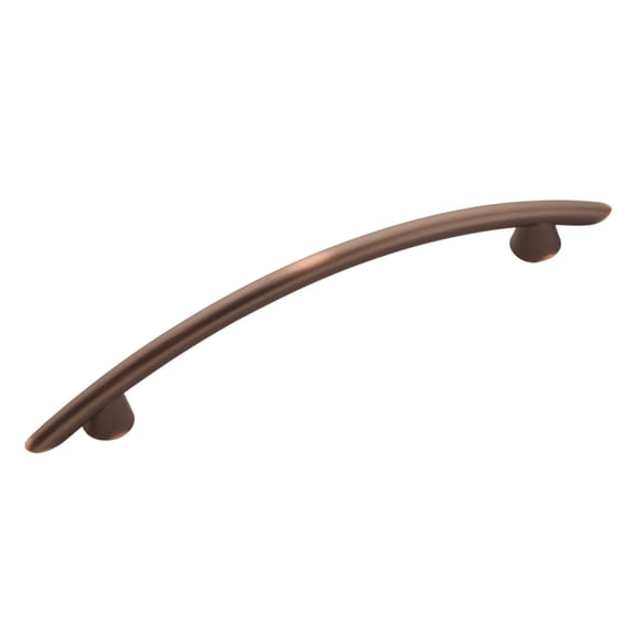 Hickory Hardware P2922-OBH 96mm Metropolis Oil-Rubbed Bronze Highlighted Cabinet Pull