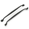 thumbnail image 1 of Hickory Hardware P2994-BI 12 in. Center to Center Refined Rustic Collection Pull, Black Iron, 1 of 7