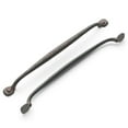 thumbnail image 1 of Hickory Hardware P2994-RI-5B 12 in. CC Refined Rustic Cabinet Pull, Rustic Iron - Pack of 5, 1 of 7
