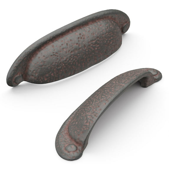Hickory Hardware P3004-10Pack Refined Rustic Pack Of (10) - Rustic Iron
