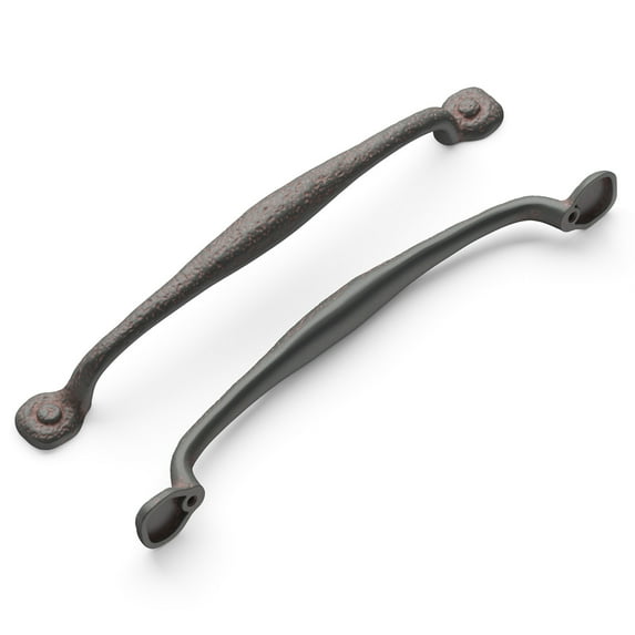 12" CTC Refined Rustic Appliance Pull - Rustic Iron