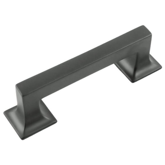 Hickory Hardware P3010-MB 3 in. Center to Center Studio Collection Pull, Matte Black Finish