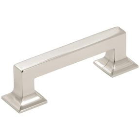 3" CTC Studio Collection Cabinet Pull - Bright Nickel