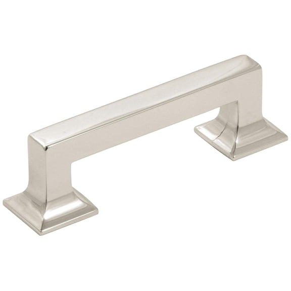 3" CTC Studio Collection Cabinet Pull - Bright Nickel