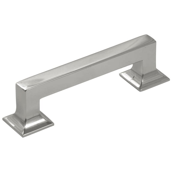 Hickory Hardware P3011-SN-10B 3.75 x 1.12 in. Studio Pull, Satin Nickel
