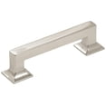 thumbnail image 1 of Hickory Hardware P3011 Studio 3-3/4" Center To Center Square Block Bold Cabinet Handle /, 1 of 7