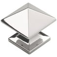 thumbnail image 1 of 1" Square Studio Collection Cabinet Knob - Bright Nickel, 1 of 5