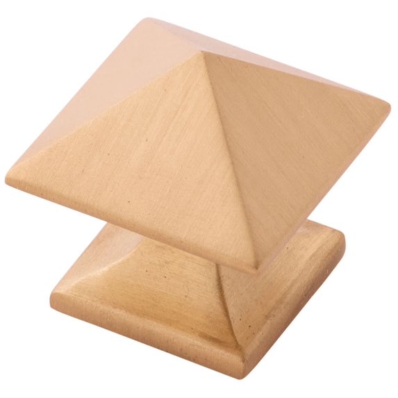 Hickory Hardware P3015 Studio 1-1/4" Square Pyramid Top Urban Cabinet Knob / Drawer Knob /