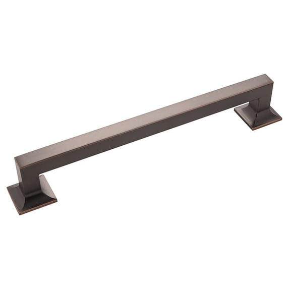 Hickory Hardware P3019 Studio 7-9/16" Center To Center Handle Cabinet Pull - Bronze
