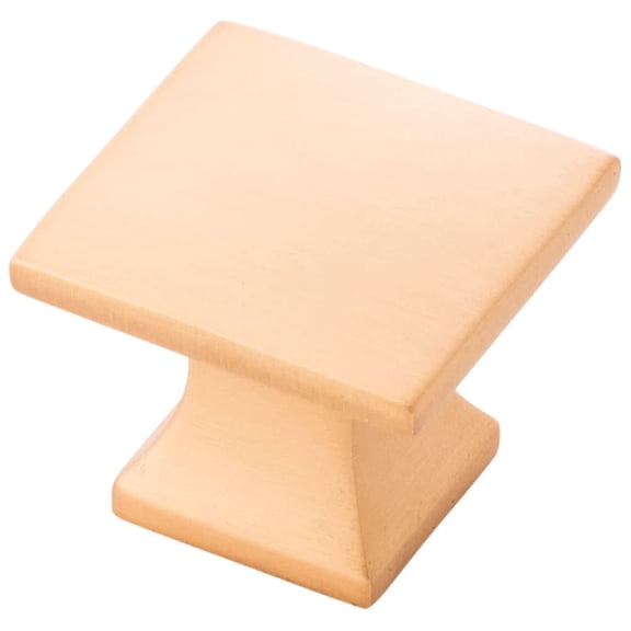 Hickory Hardware P3028 Studio 1-1/4" Square Cabinet Knob - Gold