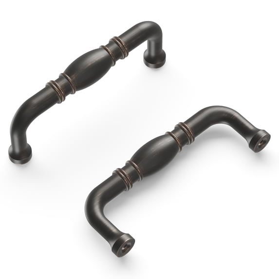 Hickory Hardware P3050-VB 3 In. Williamsburg Vintage Bronze Cabinet Pull