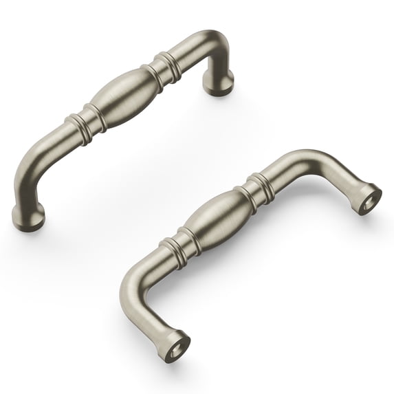 3" CTC Williamsburg Cabinet Pull - Satin Nickel