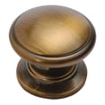 thumbnail image 1 of Hickory Hardware P3053-SD-10B 1.25 in. Zinc Williamsburg Cabinet Knob, Satin Dover - Pack of 10, 1 of 7