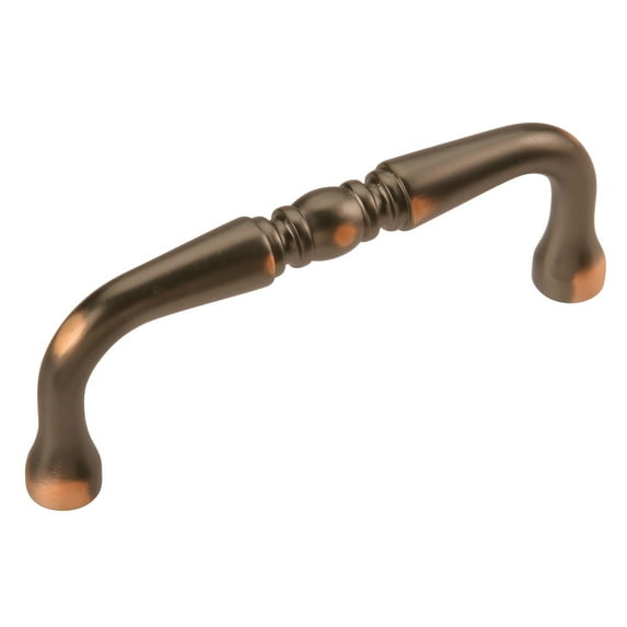 Hickory Hardware Williamsburg Collection 3" C/C Pull - Oil Rubbed Bronze Highlighted