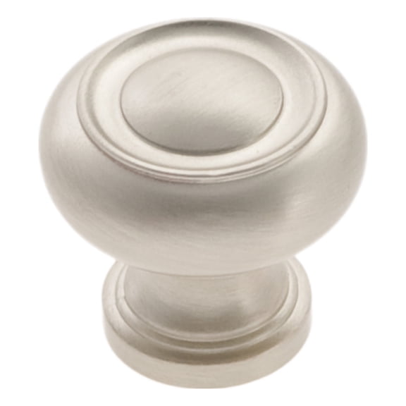 Hickory Hardware Williamsburg Collection Knob, 1-1/4" Dia. - Stainless Steel