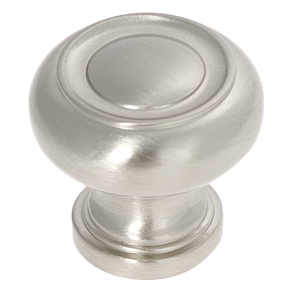 1-1/4" Dia. Cottage Cabinet Knob - Satin Nickel