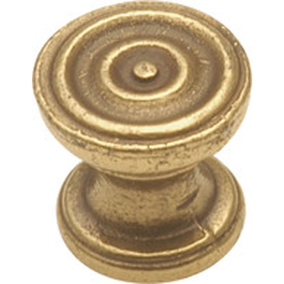1/2" Dia. Manor House Cabinet Knob - Lancaster Hand Polished