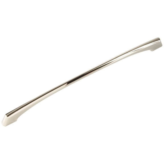 Hickory Hardware Greenwich Collection Pull, 12" C/C - Bright Nickel
