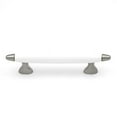 thumbnail image 1 of Hickory Hardware P3392-SNW 3 in. Aero Pull, Satin Nickel & Black, 1 of 2