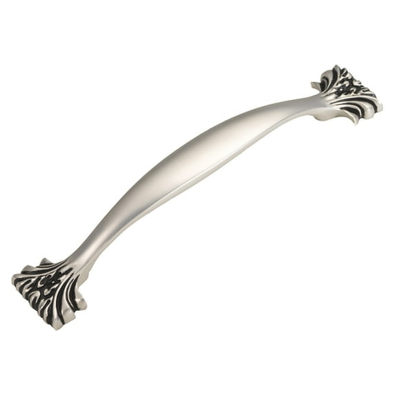 Hickory Hardware P3433-SAS 128mm Ithica Satin Antique Silver Cabinet Pull