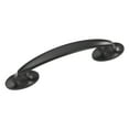thumbnail image 1 of Hickory Hardware Luna 3 Inch Center to Center Matte Black Cabinet Pull P3448-MB, 1 of 2