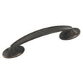thumbnail image 1 of Hickory Hardware Luna Collection Pull, 3" C/C - Vintage Bronze, 1 of 2