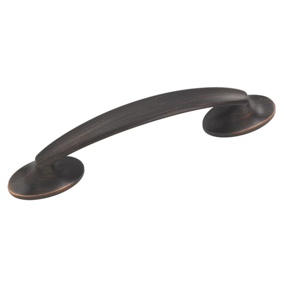 Hickory Hardware Luna Collection Pull, 3" C/C - Vintage Bronze
