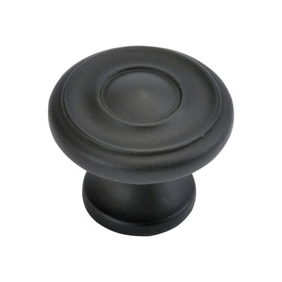 Hickory Hardware P3500-10B-10B 1.25 in. Cottage Cabinet Knob, Oil-Rubbed Bronze - Pack of 10