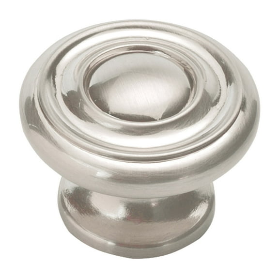 Hickory Hardware Altair Collection Knob, 1-1/2" Dia. - Satin Nickel