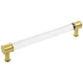 thumbnail image 1 of Hickory Hardware P3703-10Pack Pack Of 10 - Crysacrylic / Brushed Golden Brass, 1 of 7