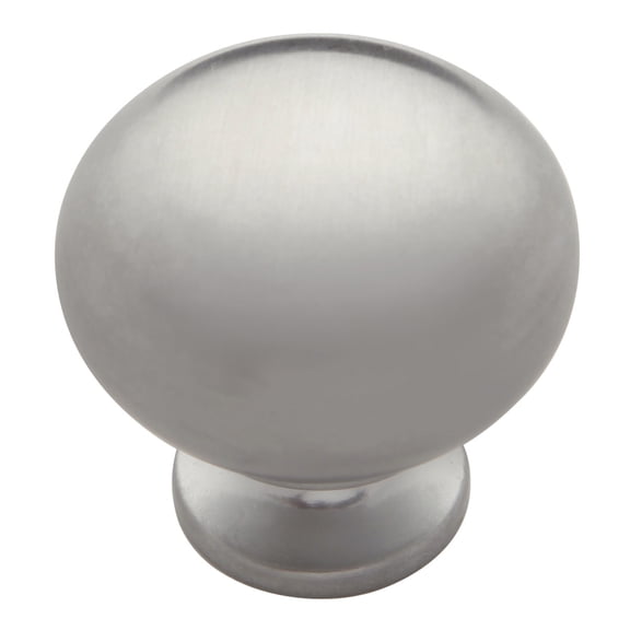 Hickory Hardware P6091-26D 1.25 in. Dia. Value Knobs, Satin Chrome