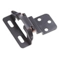 thumbnail image 1 of Hickory Hardware Surface Mount Collection Hinge (Pair), Semi-Concealed - Vintage Bronze, 1 of 2