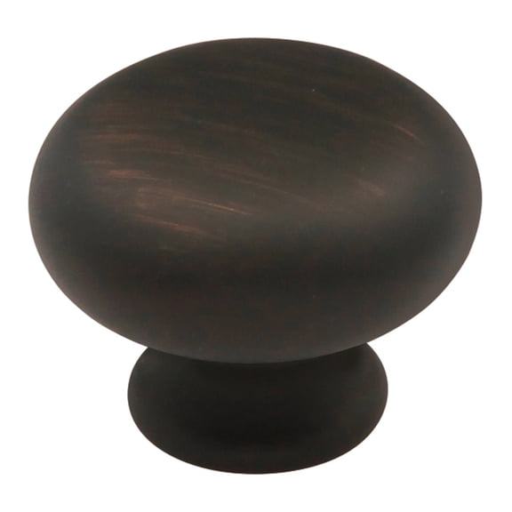 Hickory Hardware Cottage Collection Knob, 1-1/8" Dia. - Vintage Bronze