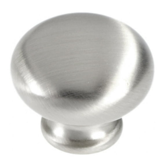 Hickory Hardware Cottage Collection Knob, 1-1/8" Dia. - Satin Nickel