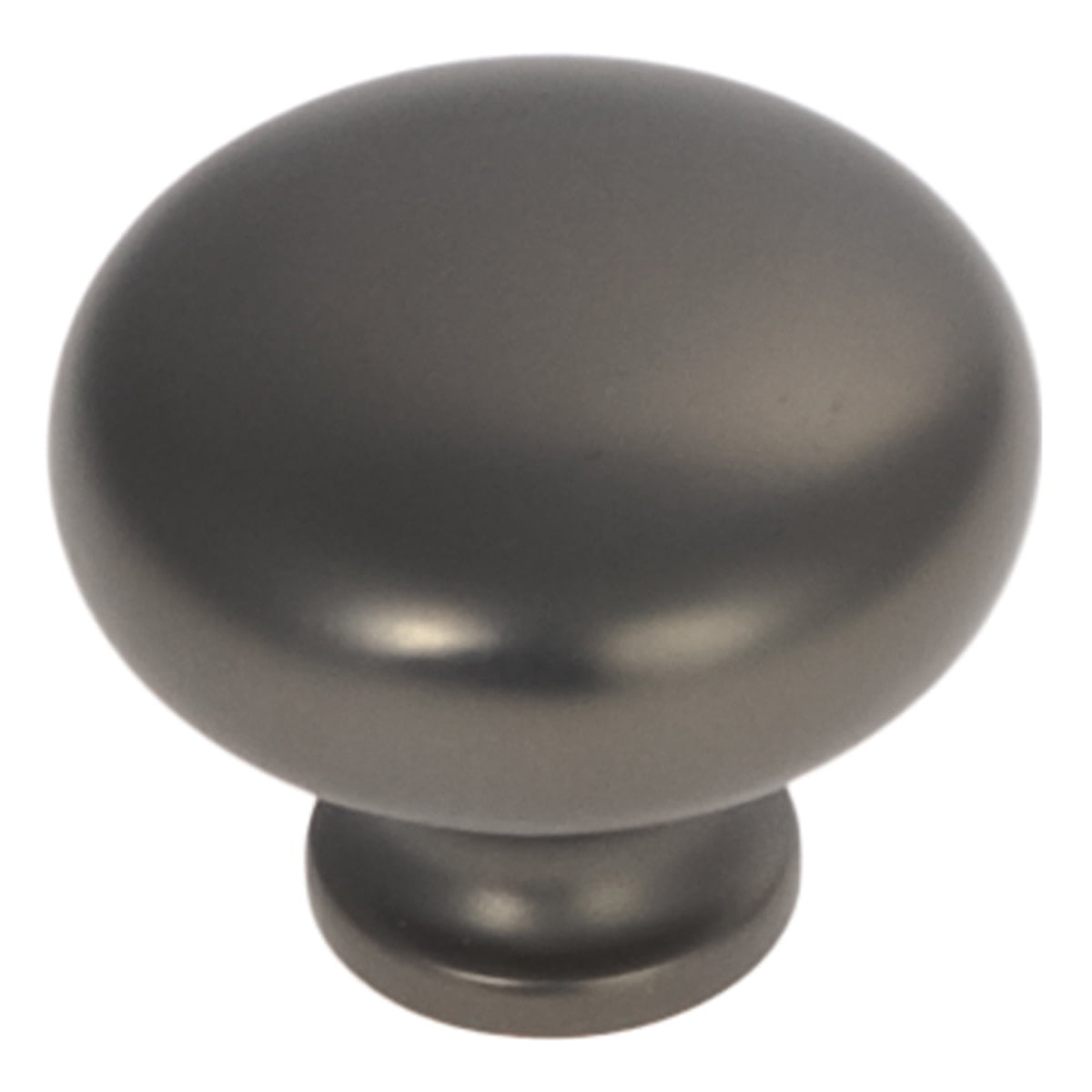1-1/4" Dia. Cottage Cabinet Knob - Black Mist