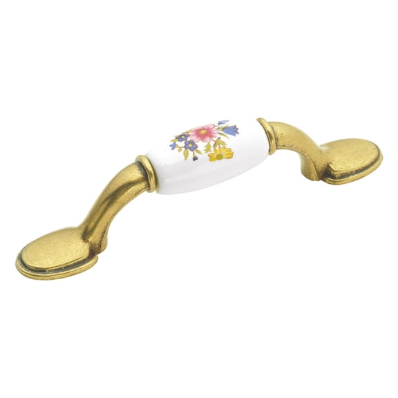 Hickory Hardware P774-BQ 3 In. English Cozy Bouquet Cabinet Pull