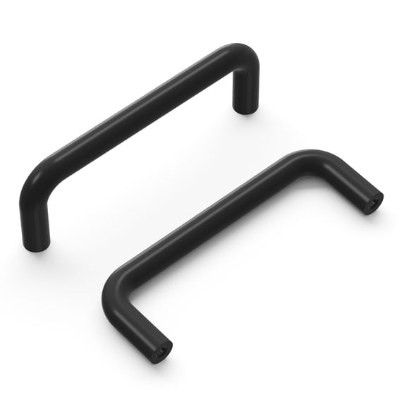 96mm CTC Midway Wire Cabinet Pull - Black