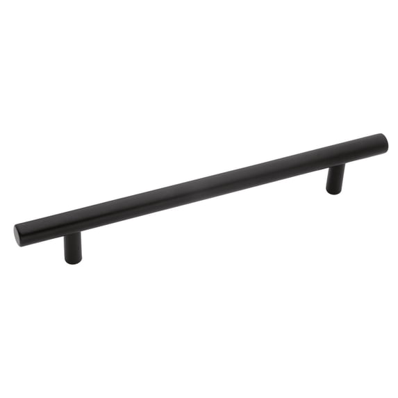 Hickory Hardware PA0226-MB 160mm Metropolis Matte Black Cabinet Pull