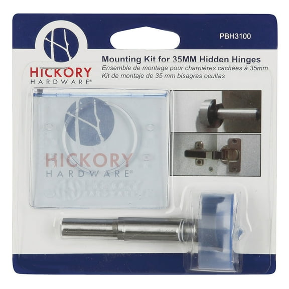 Hickory Hardware PBH3100 Cabinet Hinge Drill Template