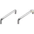 thumbnail image 1 of Hickory Hardware PW555-PB 4-Inch Cabinet Wire Pull, 4-Inch, Polished Brass, 1 of 1