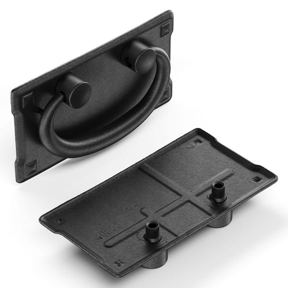 Hickory Hardware PA0721-BMA Old Mission Bail Cabinet Pull, 1.5-Inch, Black Mist Antique