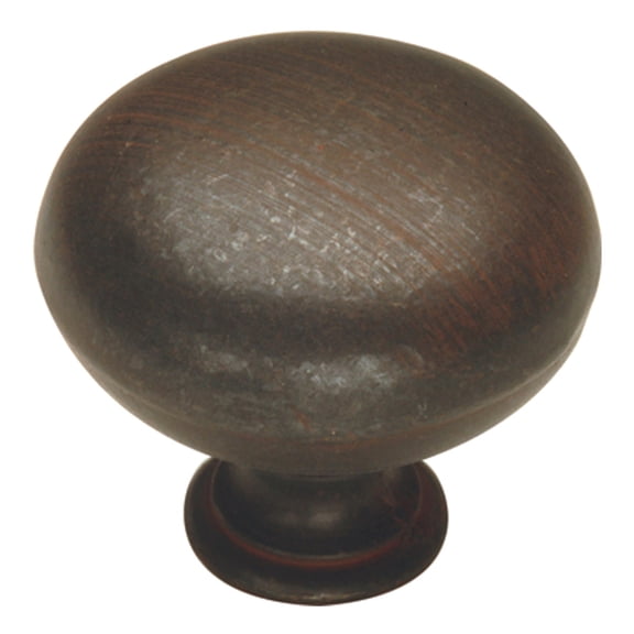 Hickory Hardware Manchester Collection Knob, 1-1/4" Dia. - Rustic Iron