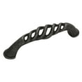 thumbnail image 1 of Hickory Hardware Charleston Blacksmith 3 Inch Center to Center Black Iron Cabinet Pull PA1321-BI, 1 of 2